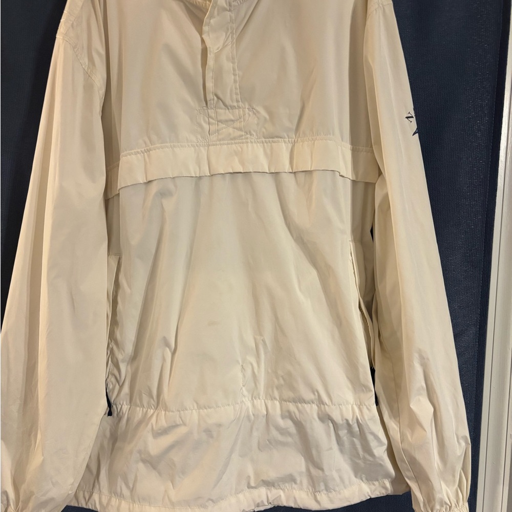Nautica White Windbreaker Jacket
